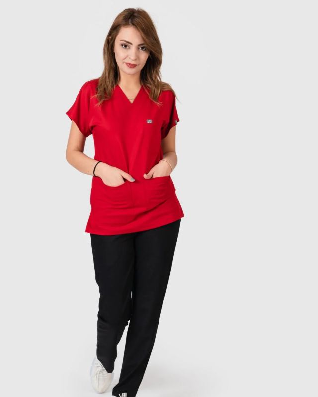 DENİZ KIRMIZI TEK ÜST