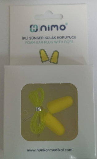 NİMO SÜNGER KULAK KORUYUCU