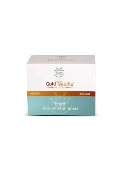 AKUPUNKTUR İĞNE 0,35*75MM-GOLD NEEDLE
