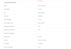 POYLİN P206 ULTRA HAFİF KATLANABİLİR AKÜLÜ SANDALYE