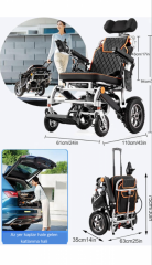 POYLİN P206 ULTRA HAFİF KATLANABİLİR AKÜLÜ SANDALYE