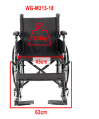 WOLLEX MANUEL TEKERLEKLİ SANDALYE WG-M313