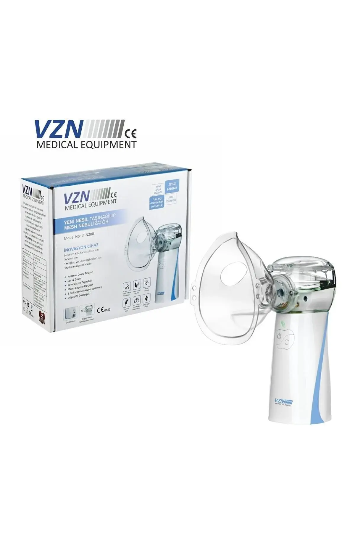 Vzn Taşınabilir Mesh Nebulizatör LT-N200