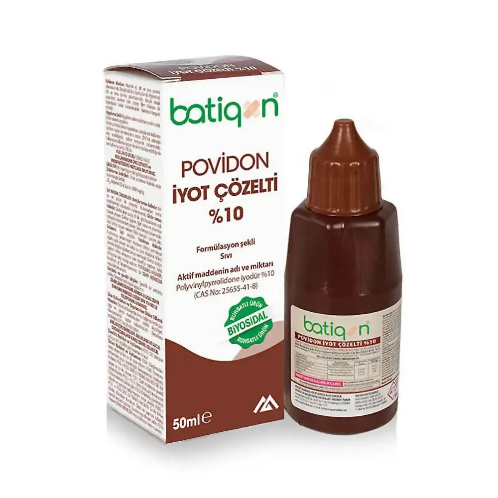 Aqua Batikon Antiseptik Solüsyon (10% İyot Çözelti) 100 ml