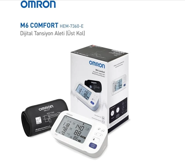 Omron M6 Comfort HEM-7360-E Dijital Koldan Ölçer Tansiyon Aleti