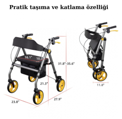 Poylin P581 Ekonomik Rollatör