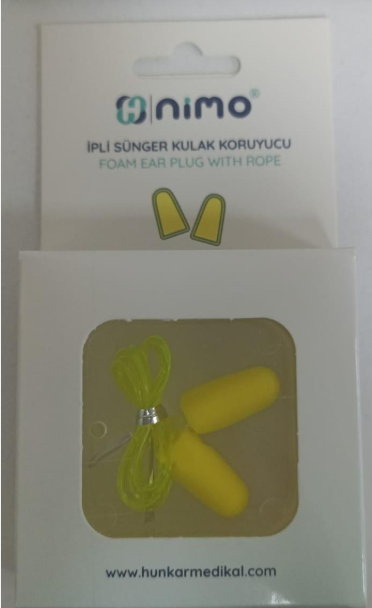 Nimo İpli Sünger Kulak Koruyucu