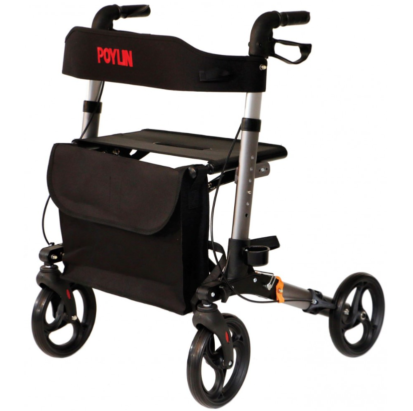 Poylin P777 Rollatör Titanyum Gri