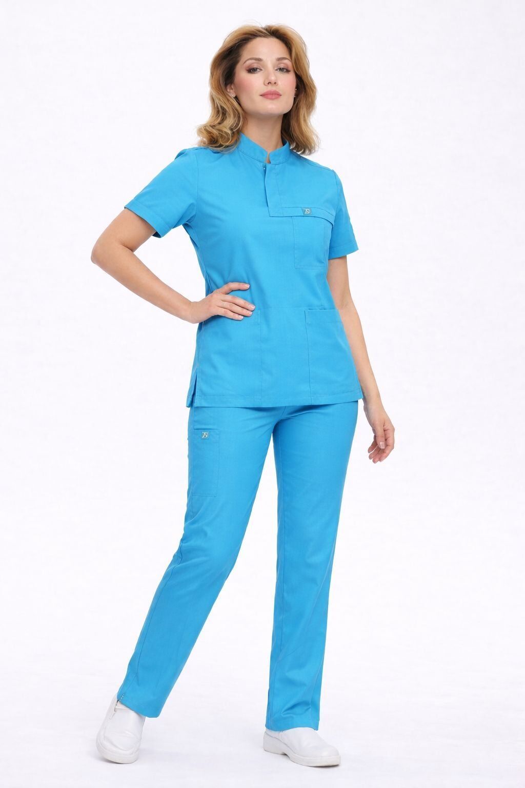 DOKTOR HEKİM FORMASI LİKRALI VİSCON TAKIM ALASKAN BLUE