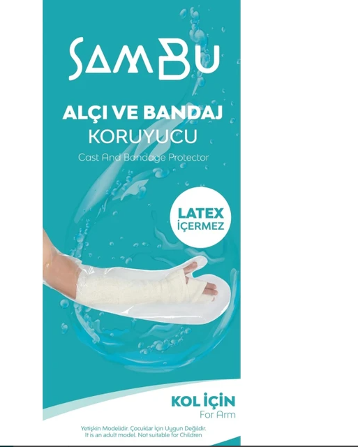 Sambu Alçı ve Bandaj Koruyucu  Kol