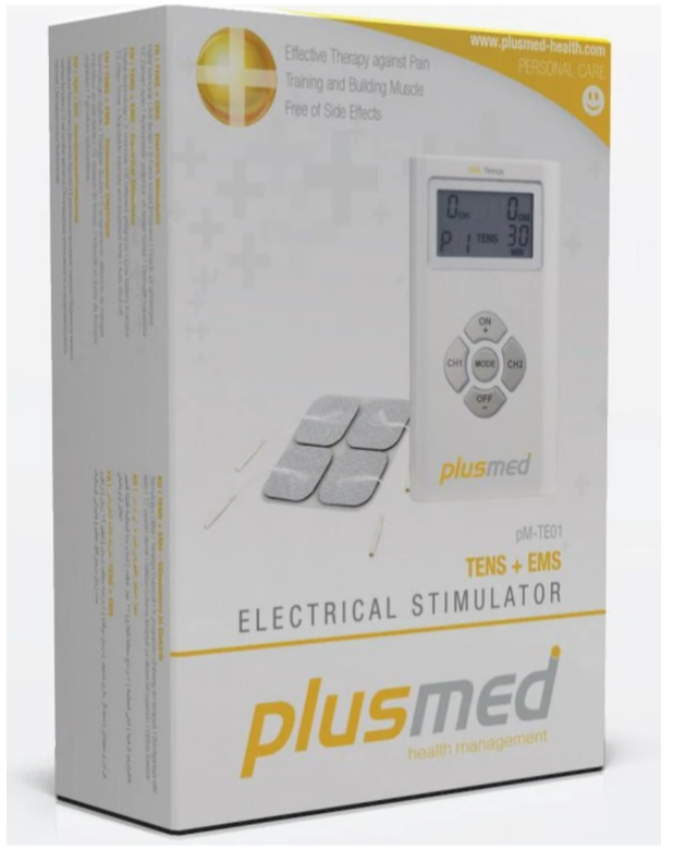 Plusmed PM-TE01 EMS Elektroniksel Stimulatör Tens Cihazı