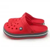 Crocs Crocband Terlik Kırmızı/Siyah