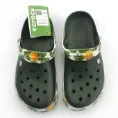 Crocs Terlik Haki Desenli