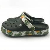 Crocs Terlik Haki Desenli