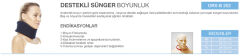 DESTEKLİ SÜNGER BOYUNLUK