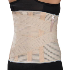 LUMBOSACRAL FLESKİBLE BALENLİ ÇELİK KORSE