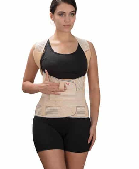 DORSELOMBER ÇELİK BALENLİ EKSTRA KEMERLİ KORSE