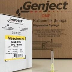 MEZOTERAPİ İĞNE UCU 30G*6mm-250 ADET
